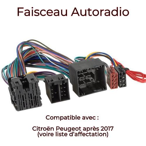 Faisceau Mute Citroen Faisceau adaptateur Mute KML MU350 compatible avec Peugeot Citroen ap17
