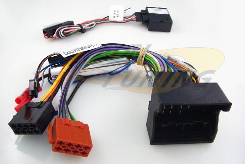 Faisceaux ISO de Roger Faisceau autoradio compatible avec Bmw Serie 1 3 05-13 Iso apres Contact via can bus + ant