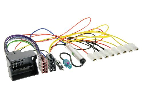Faisceaux ISO de Roger Faisceau autoradio Compatible avec MAN TGA TGX avec amplificateur antenne phantom