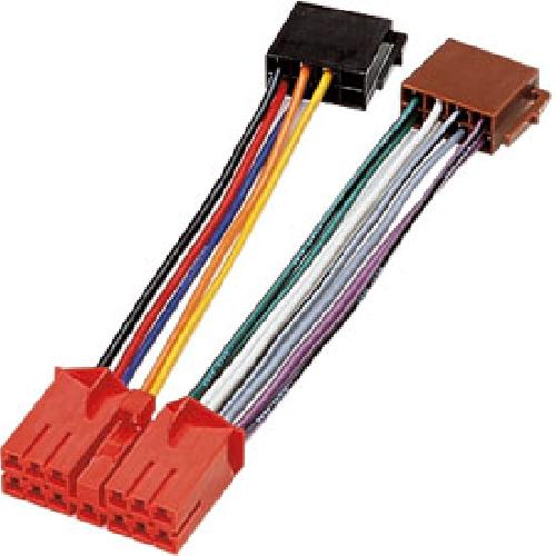 Faisceaux ISO de Roger Faisceau autoradio + haut-parleurs compatible avec Renault 77-07