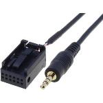 Faisceau entree AUX Jack 3.5 Autoradio compatible avec Opel Astra Tigra Zafira 04-11