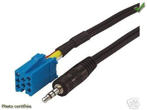 Modules divers aux usb Faisceau entree AUX Jack 3.5 pour Autoradio compatible Blaupunkt Becker VDO