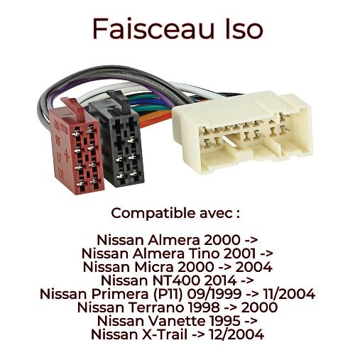 Faisceaux ISO de Roger Faisceau ISO compatible avec Nissan 95-06 voir liste