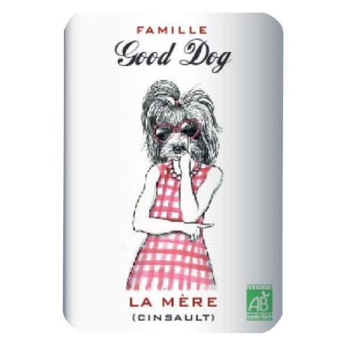 Vin Rose Famille Good Dog La Mere 2021 Cinsault - Vin rosé de France - Bio