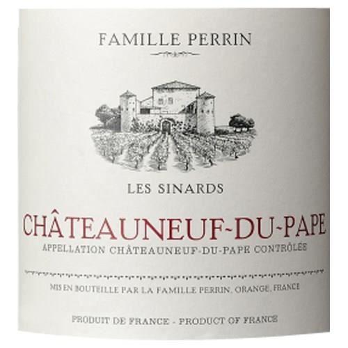Vin Rouge Famille Perrin Les Sinards Châteauneuf du Pape - Vin rouge des Côtes du Rhône