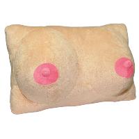 Fantaisie et Humour Oreiller de seins en peluche