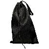 Fantaisie et Humour Sac noir grand format pour sextoys - 35 cm X 22 cm