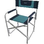 Chaise - Fauteuil De Camping Fauteuil - MIDLAND - Director Midland - Bleu marine / Bleu turquoise