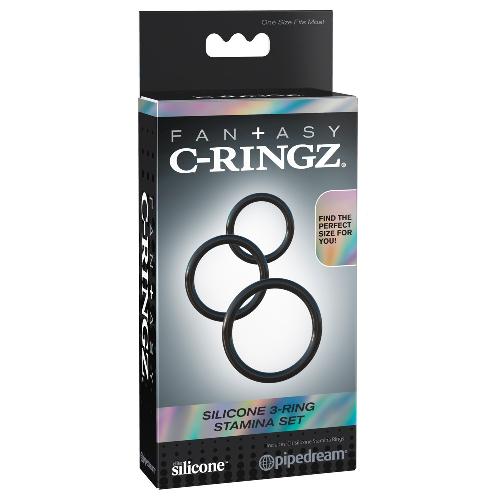 Anneaux et cockrings FCR 3 anneaux Silicone