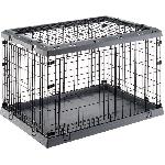 Caisse - Cage De Transport FERPLAST - Box de transport - SUPERIOR 105 BLACK - 107 x 77 x 73.5 cm
