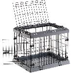 Caisse - Cage De Transport FERPLAST - Box de transport - SUPERIOR 75 BLACK - 77 x 51 x 55 cm