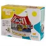 Cage FERPLAST Cage Pour hamster Circus Fun 49.5x34x42.5 cm - Rouge -