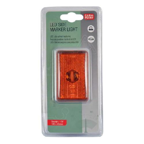 Feux De Remorque Feu DE POSITION LATERAL LED ORANGE 12V