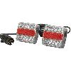 Feux De Remorque Kit D'eclairage Led Magnetique 7.50+2.20m 12v Synchro