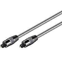 Fibres Optiques Cable Toslink Diametre du fil 6mm 1.5m