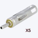 Fiche Antenne DIN M - a souder x5 Fiche Antenne DIN M - a souder x5