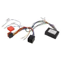 Fiche ISO installation autoradio Adaptateur ajout ampli compatible avec Alfa Lancia Mercedes ISO