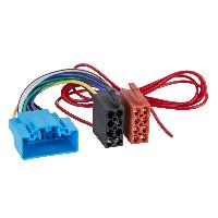 Fiche ISO installation autoradio Adaptateur ISO compatible avec Citroen Opel Peugeot 12 Broches PSA