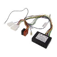 Fiche ISO installation autoradio Adaptateur ISO pour systeme amplifie compatible avec Subaru