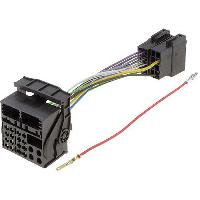 Fiche ISO installation autoradio Faisceau Radio IA166 Compatible avec Mercedes ap04 vehicule en ISO vers FAKRA