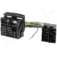 Fiche ISO installation autoradio Faisceau Radio IA36 Origine Citroen Peugeot ap04 vehicule ISO vers FAKRA