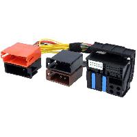 Fiche ISO installation autoradio Fiche Autoradio AIAD2 GPS RNS-E compatible avec Audi A3 A4 A6 - noir