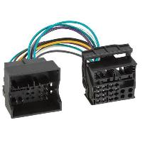 Fiche ISO installation autoradio Fiche Fakra Autoradio AI97 compatible avec VW MIB - Nouveau Quadlock vers Standard Ancien Quadlock