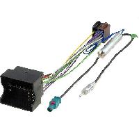 Fiche ISO installation autoradio Fiche ISO autoradio 36ASG5D compatible avec Citroen C2 C3 C4 C5 Peugeot ap03 + Adaptateur Antenne
