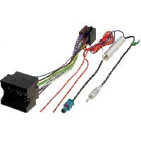 Fiche ISO installation autoradio Kit Fiche ISO autoradio compatible avec Opel 04-14 voir liste et Adaptateur Antenne Din
