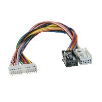 Fiche ISO installation autoradio T-Harnais avec boitier MQS 40 broches Quadlock -m f- 20cm