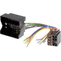 Câble adaptateur - Faisceau Autoradio connecteur ISO pour Peugeot