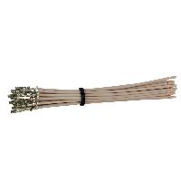 Fiche ISO Universelles Terminal de connexion Molex Mini Fit -f- avec cable de 10 cm blanc