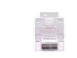 Accessoire Coffret De Communication - Connecteur Rj45 - Panneau De Brassage Fiche modulaire RJ11 male pour cable telephonique plat x10