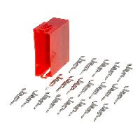 Fiche nue Mini ISO femelle 20PIN avec broches Fiche nue Mini ISO femelle 20PIN avec broches