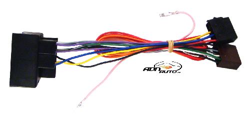 Faisceaux ISO de Roger Fiches ISO Autoradio compatible avec Mercedes Smart 04-23 voir liste