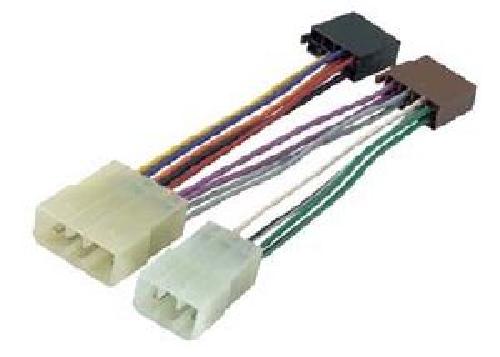 Faisceaux ISO de Roger Fiches ISO Autoradio compatible avec Mitsubishi 93-06 voir liste - 4HP ISO