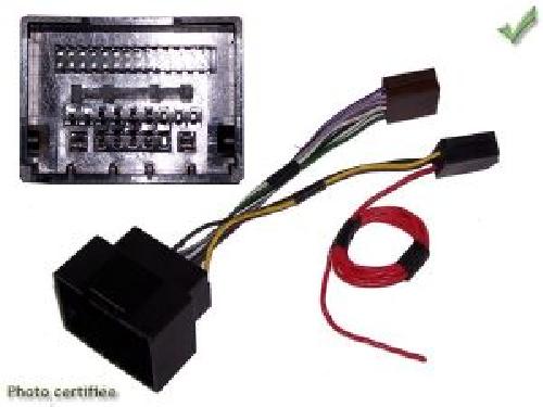 Faisceaux ISO de Roger Fiches ISO Autoradio compatible avec Opel Chevrolet Cadillac Saab - 4HP ISO