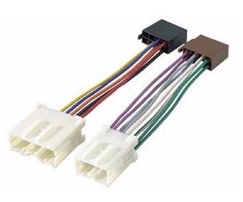 Faisceaux ISO de Roger Fiches ISO Autoradio compatible avec Volvo 850 960 93-96 S70 V70 S40 V40 - 4Hp ISO