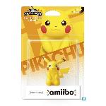 Figurine Amiibo - Pikachu N°10 ? Collection Super Smash Bros.