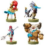 Figurine Amiibo - Urbosa. Revali. Mipha & Daruk ? Collection The Legend of Zelda