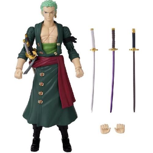 Figurine Miniature - Personnage Miniature Figurine Anime Heroes 17 cm - Roronoa Zoro - BANDAI One Piece