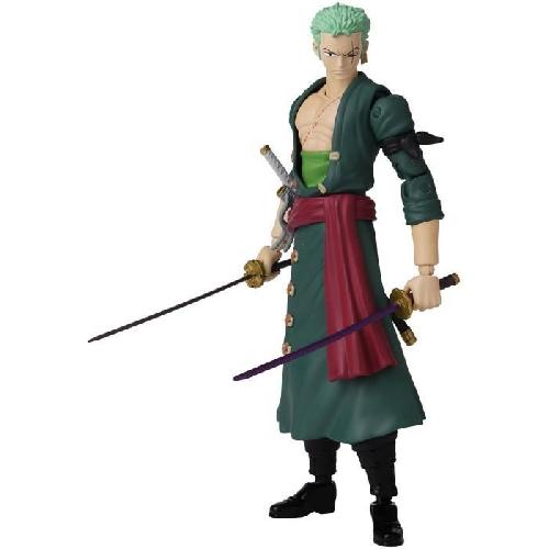 Figurine Miniature - Personnage Miniature Figurine Anime Heroes 17 cm - Roronoa Zoro - BANDAI One Piece