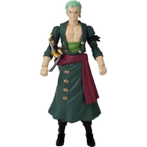 Figurine Miniature - Personnage Miniature Figurine Anime Heroes 17 cm - Roronoa Zoro - BANDAI One Piece