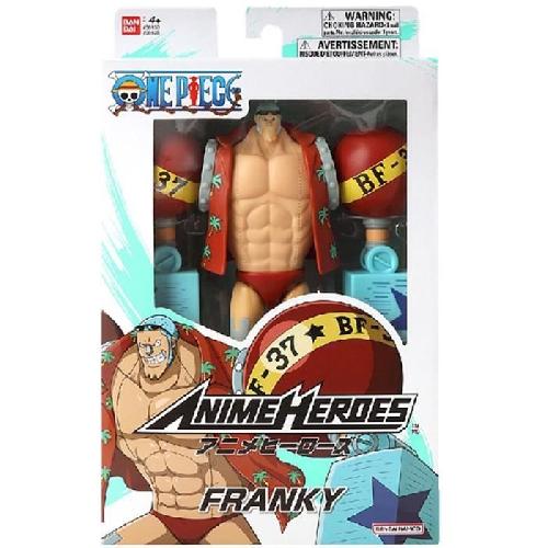 Figurine Miniature - Personnage Miniature Figurine Anime Heroes - Bandai - One Piece - Franky - 17 cm