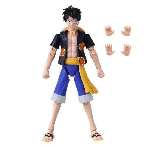 Figurine Miniature - Personnage Miniature Figurine Anime Heroes - Bandai - One Piece - Luffy (Dressrosa) - 17 cm