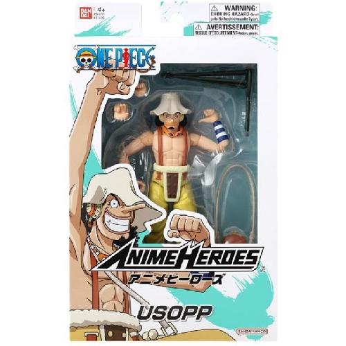 Figurine Miniature - Personnage Miniature Figurine Anime Heroes - Bandai - One Piece - Usopp - 17 cm