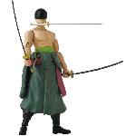 Figurine Miniature - Personnage Miniature Figurine Anime Heroes - BANDAI - One Piece Zoro Style 3 épées 17 cm - 16 points d'articulation