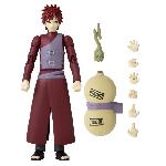 Figurine Miniature - Personnage Miniature Figurine Anime Heroes Gaara - BANDAI Naruto Shippuden - 17 cm - 16 points d'articulation