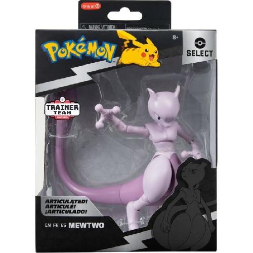 Figurine Miniature - Personnage Miniature Figurine - BANDAI - Pokémon Mewtwo - 12 cm. ultra articulée et tres détaillée