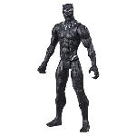 Figurine Miniature - Personnage Miniature Figurine Black Panther 30 cm. jouet Avengers Titan Hero Series pour enfants a partir de 4 ans. Marvel